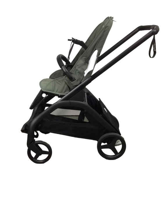 Shop Bugaboo Dragonfly Bassinet and Seat Stroller, Forest Green, Forest Green, Black, 2022 at Goodbuygears