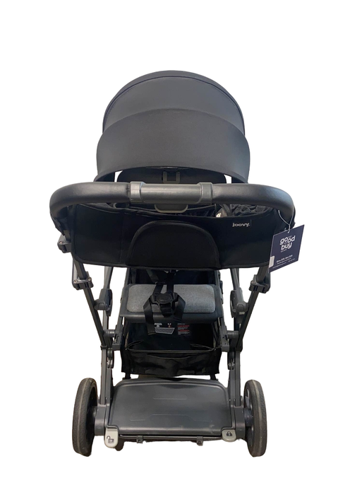 Shop Joovy Caboose S Too Sit And Stand Double Stroller, 2018, Black Melange at Goodbuygears