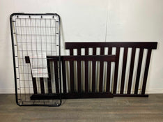 Shop Sorelle Princeton Elite Crib & Changer With Mattress, Espresso at Goodbuygears