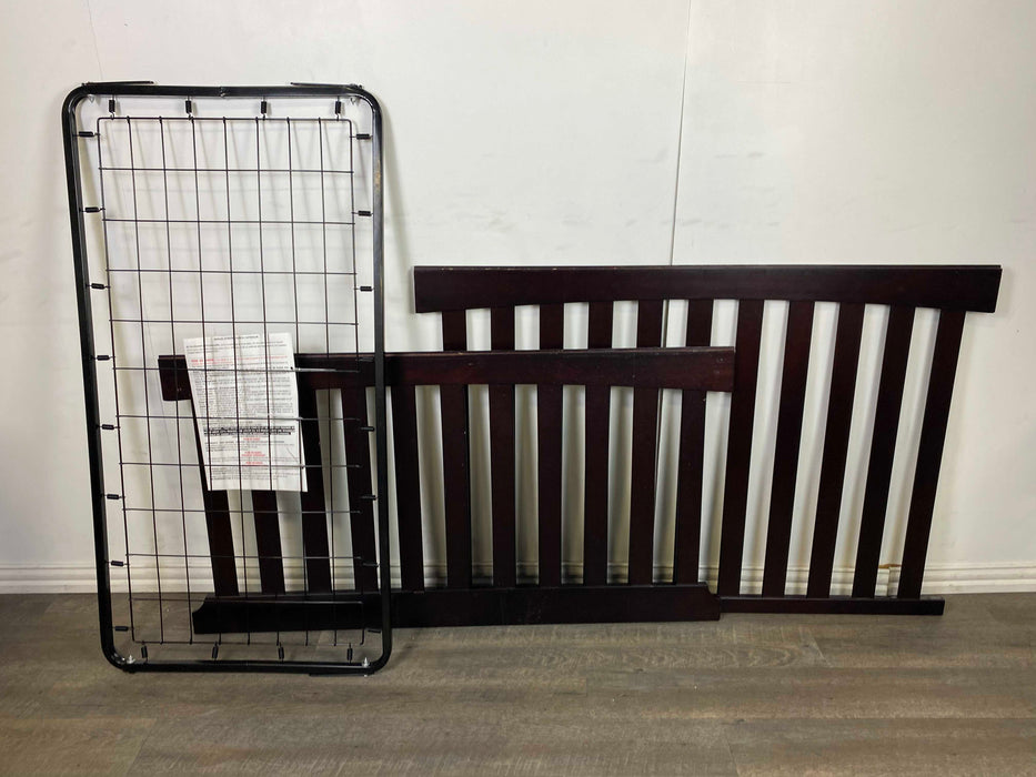 Shop Sorelle Princeton Elite Crib & Changer With Mattress, Espresso at Goodbuygears