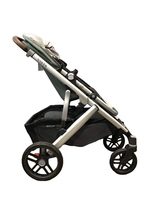 Shop UPPAbaby VISTA V2 Stroller, 2020, Emmett (Green Melange) at Goodbuygears