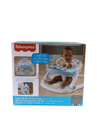 Shop Fisher Price Premium Sit-Me-Up Floor Seat with Toy Tray, Snow Leopard at Goodbuygears