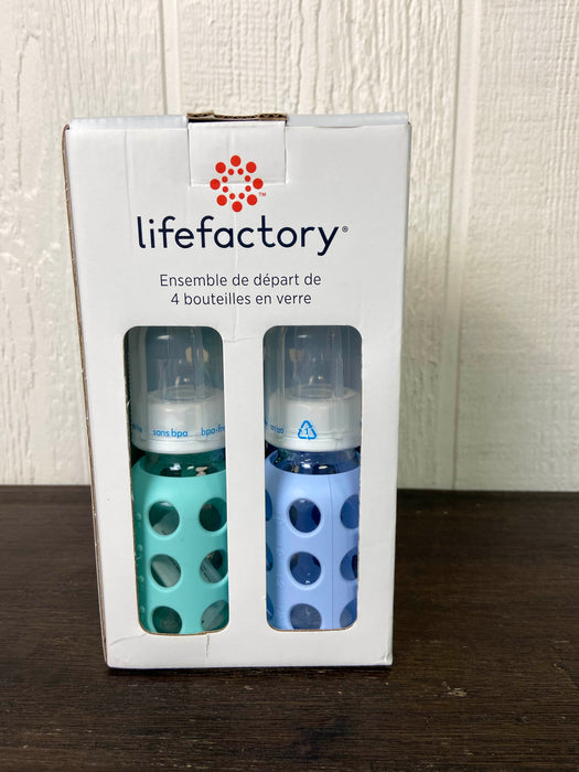 used Lifefactory Glass Water Bottles