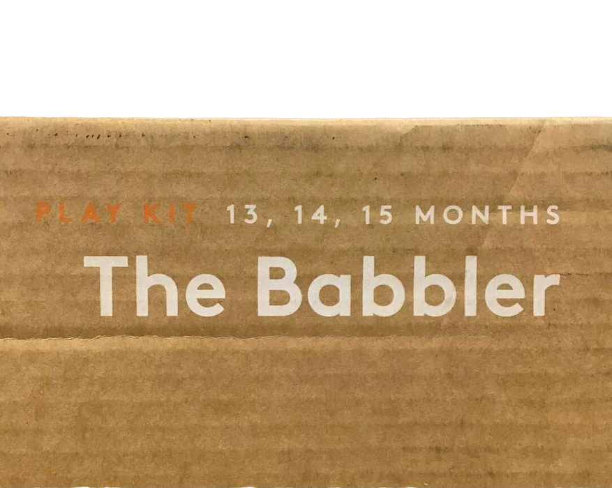secondhand Lovevery The Babbler Play Kit