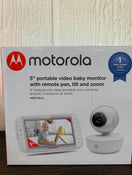 used Motorola 5” Portable Video Baby Monitor