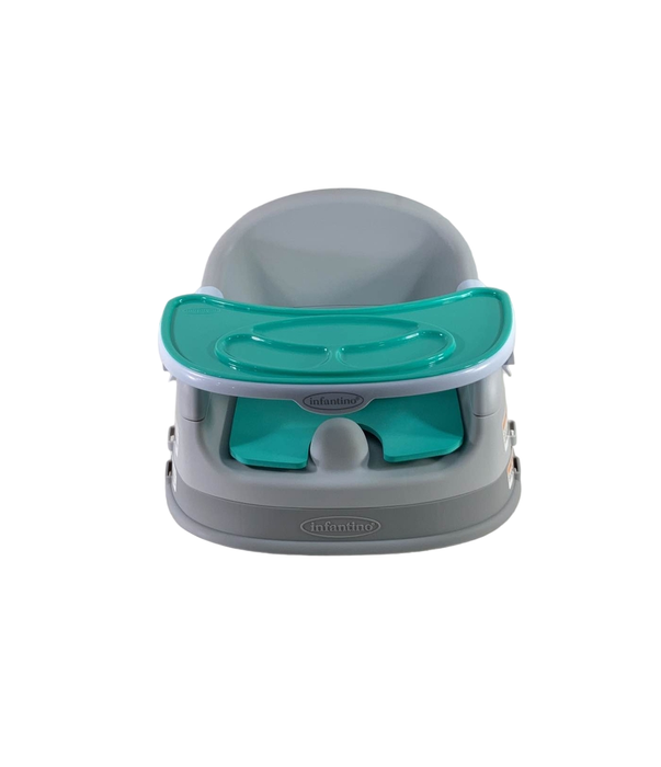 Shop Infantino Grow With Me 4 In 1 Two Can Dine Deluxe Booster Seat, Teal at Goodbuygears