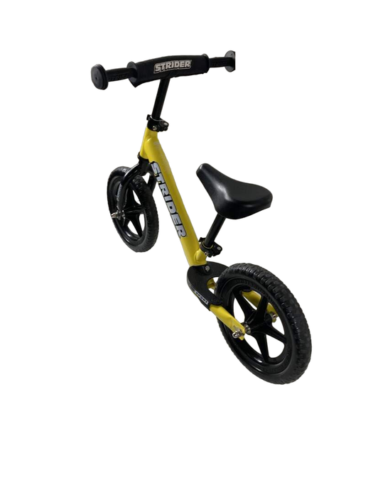 Shop Strider Balance Bike 12” Classic, Yellow at Goodbuygears