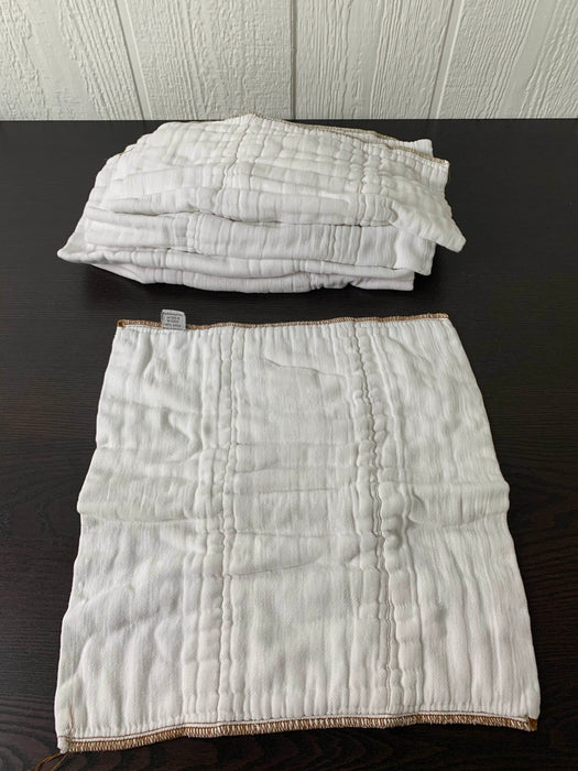 used BUNDLE Prefold Diapers
