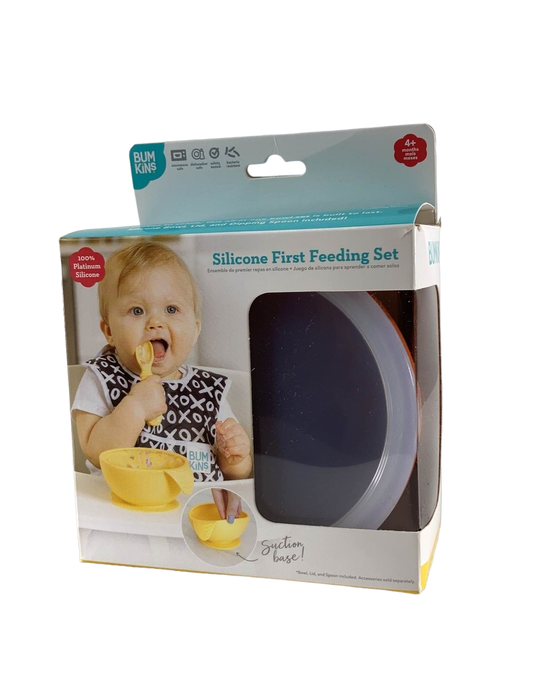 Shop Bumkins Suction Silicone Baby Feeding Set at Goodbuygears