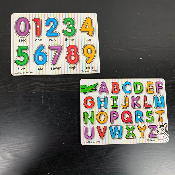 used Melissa & Doug Puzzle Bundle