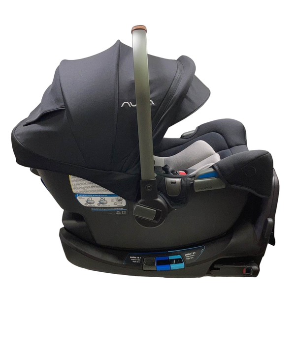 Shop Nuna PIPA rx Infant Car Seat with RELX Base, 2023, Caviar at Goodbuygears