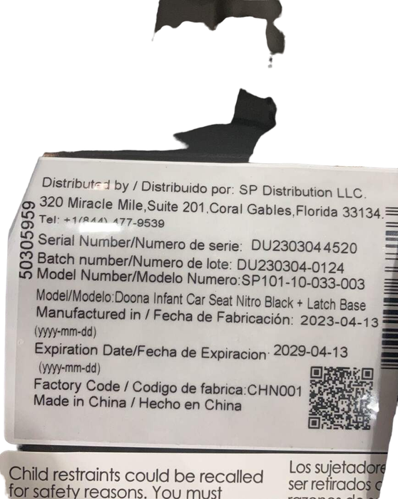 Shop Doona Infant Car Seat & Stroller Combo, Nitro Black, 2023 at Goodbuygears