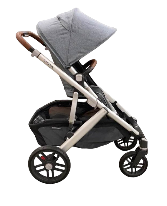 Shop UPPAbaby VISTA V2 Stroller, 2021, Gregory (Blue Melange) at Goodbuygears