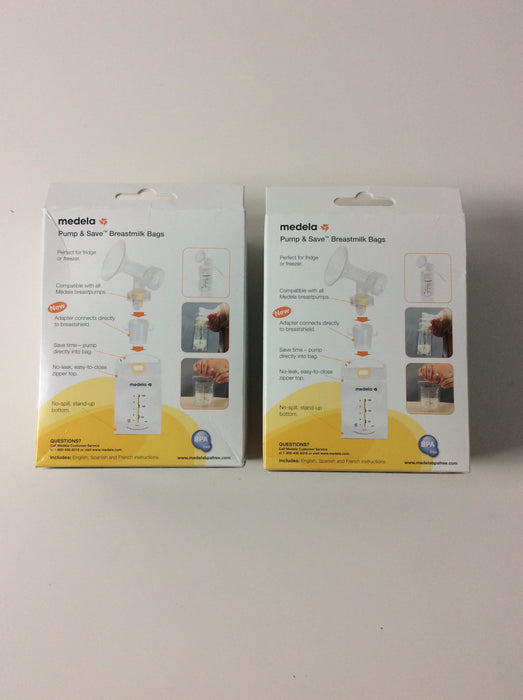 secondhand Medela Pump And Save Breastmilk Bags, 100 pack 