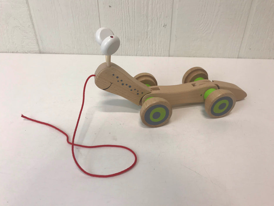 secondhand Hape Walk-A-Long Snail