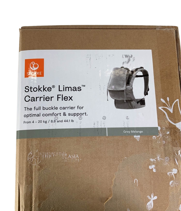 Shop Stokke Limas Flex Carrier, Grey Melange at Goodbuygears