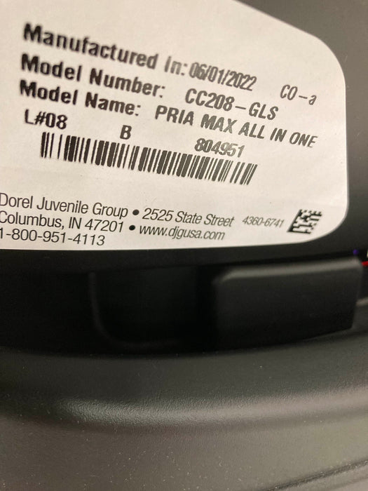 Shop Maxi-Cosi Pria Max All-in-One Convertible Car Seat, 2022, Network Grey at Goodbuygears