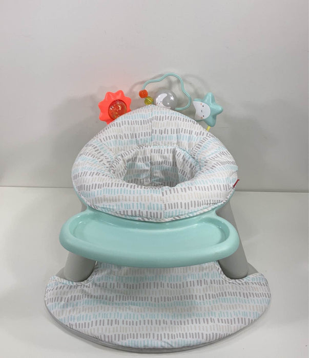 secondhand Skip Hop 2-in-1 Sit-up Activity Baby Chair, Silver Cloud Lining