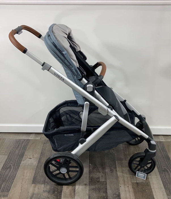 Shop UPPAbaby VISTA V2 Stroller, 2020, Gregory (Blue Melange) at Goodbuygears
