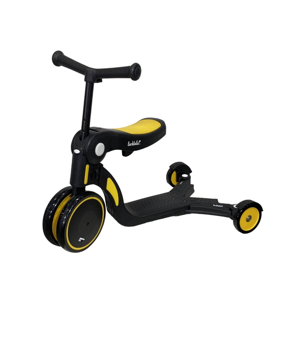 Shop Larktale Scoobi 5-in-1 Scooter, Clovelly (Yellow/Black) at Goodbuygears