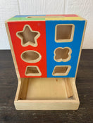 secondhand Melissa & Doug Color Blocks Wooden Shape Sorter