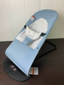 Shop BabyBjorn Bouncer Bliss, Dove Blue, 3D Jersey at Goodbuygears