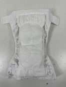 used Smart Nappy NextGen Hybrid Cloth Diaper Cover, Size 3 12-25 lbs Grey Confetti
