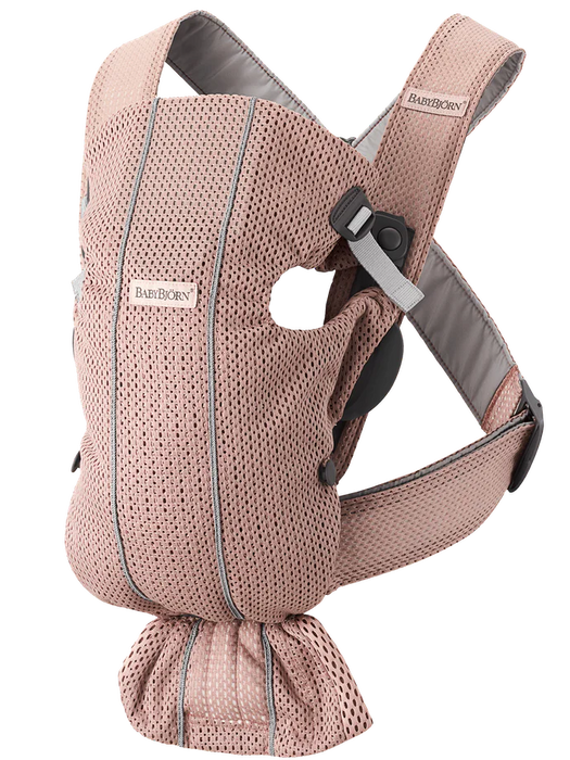 Shop BabyBjorn Baby Carrier Mini, Dusty Pink 3D Mesh at Goodbuygears