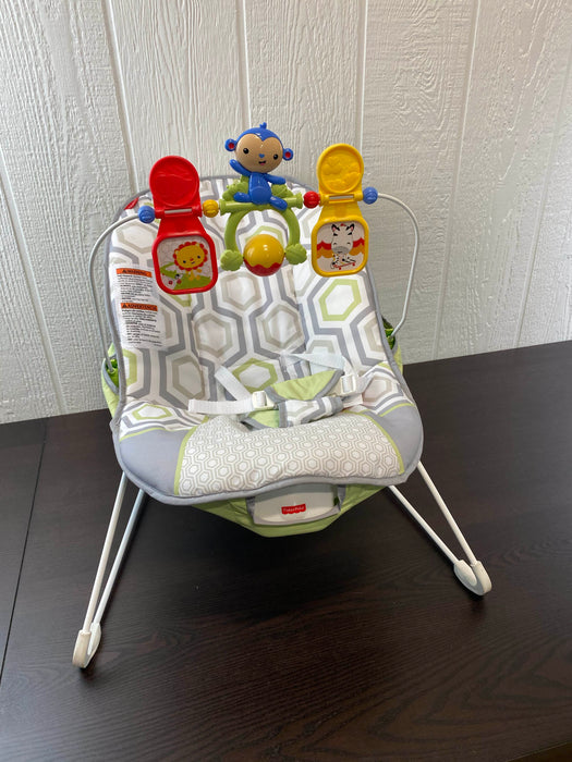 Shop Fisher Price Baby Bouncer, Geo Meadow at Goodbuygears