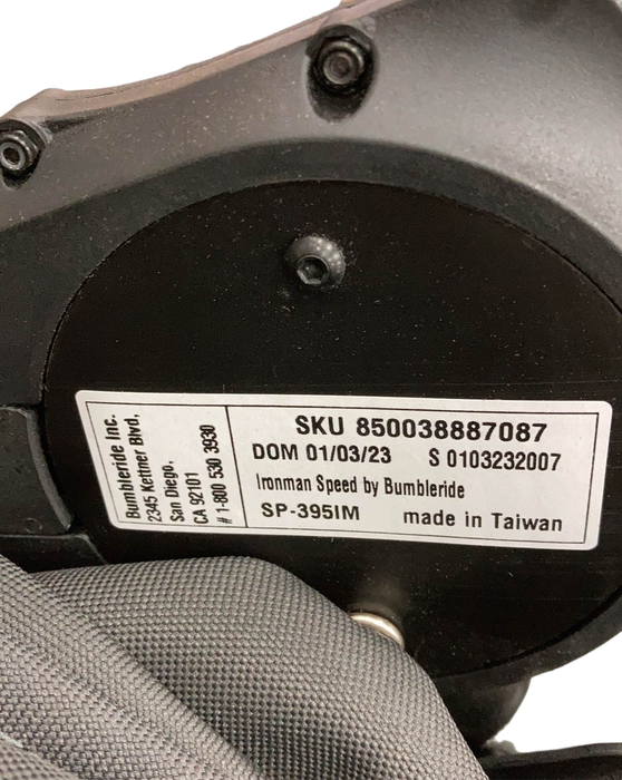 secondhand Bumbleride Speed Stroller, 2022, Ironman