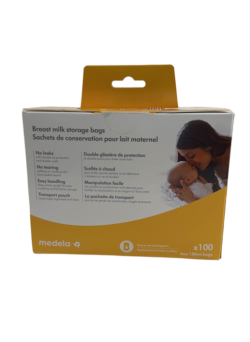 secondhand Medela Milk Storage Bags, 100 count