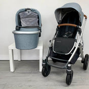 Shop UPPAbaby VISTA V2 Stroller, Gregory (Blue Melange) at Goodbuygears