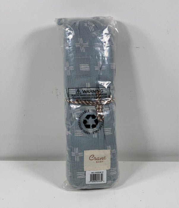 Shop Crane Baby Cotton Muslin Single Swaddle, River Dash at Goodbuygears
