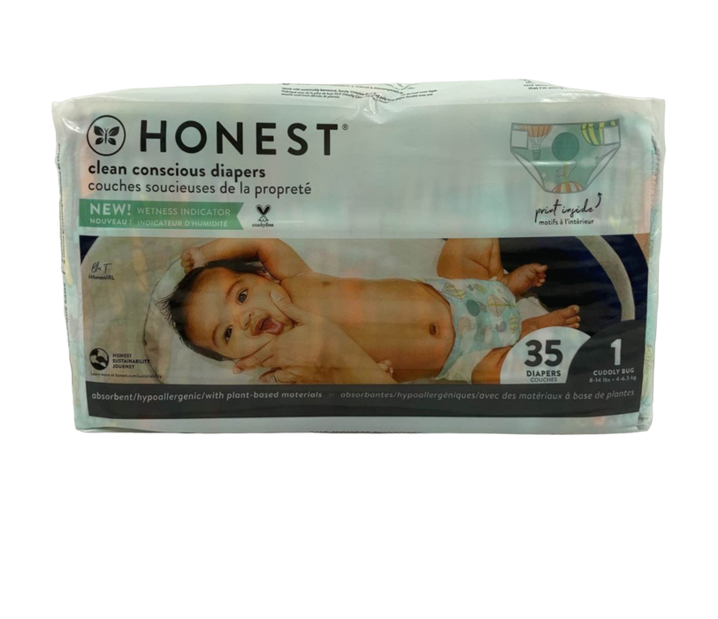 Honest Company Size 1 Diapers 35 Ct, Above it All