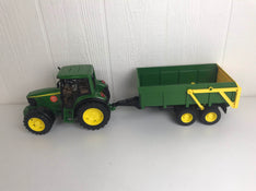 used Bruder John Deere Tractor With Tipping Trailer