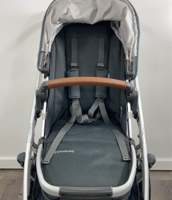 Shop UPPAbaby VISTA V2 Stroller, 2020, Gregory (Blue Melange) at Goodbuygears