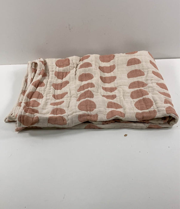 Shop Crane Baby Cotton Muslin Jacquard Blanket, Copper Moon at Goodbuygears