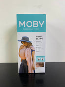 used Moby Wrap Ring Sling, In Rose