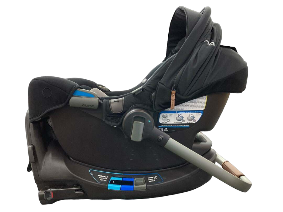 Shop Nuna PIPA rx Infant Car Seat, 2023, Caviar at Goodbuygears