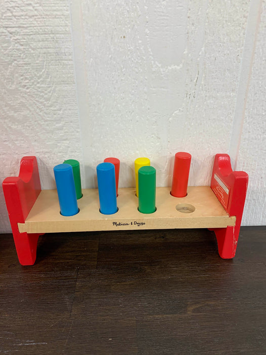 used Melissa & Doug Deluxe Pounding Bench