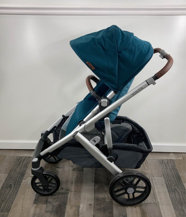 Shop UPPAbaby VISTA V2 Stroller, 2020, Finn (Deep Sea) at Goodbuygears