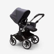 Shop Bugaboo Donkey 5 Stroller Mono, 2021, Stormy Blue, Graphite at Goodbuygears