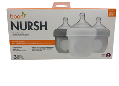 Shop Boon Nursh Bottles 3 Pack, Slow, Grey, 4oz at Goodbuygears