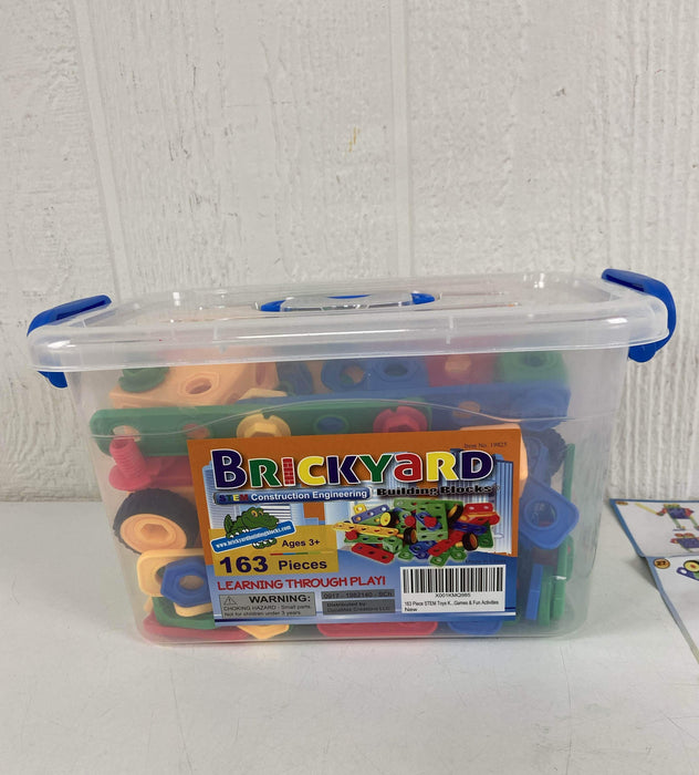 secondhand Brickyard STEM Building Blocks