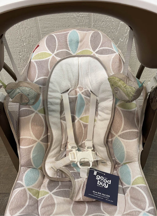 secondhand Fisher Price Deluxe Take-Along Swing & Seat