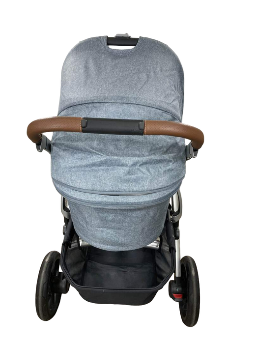 Shop UPPAbaby VISTA V2 Stroller, Bassinet and Frame Only, Gregory (Blue Melange), 2020 at Goodbuygears