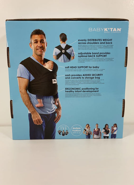 Shop Baby K'tan Baby Carrier, X-Small, Original, Sweetheart Grey at Goodbuygears