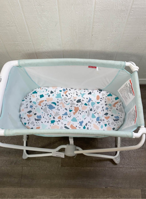 secondhand Fisher Price Rock With Me Bassinet