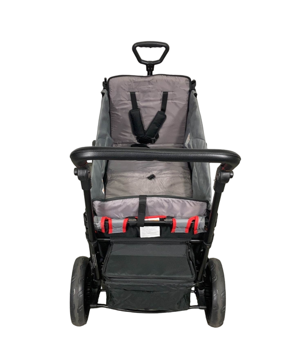 Shop Wonderfold X2 Push + Pull Double Stroller Wagon, 2021, Black at Goodbuygears