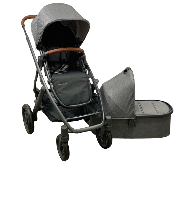 Shop UPPAbaby VISTA V2 Stroller, 2022, Greyson (Charcoal Melange) at Goodbuygears
